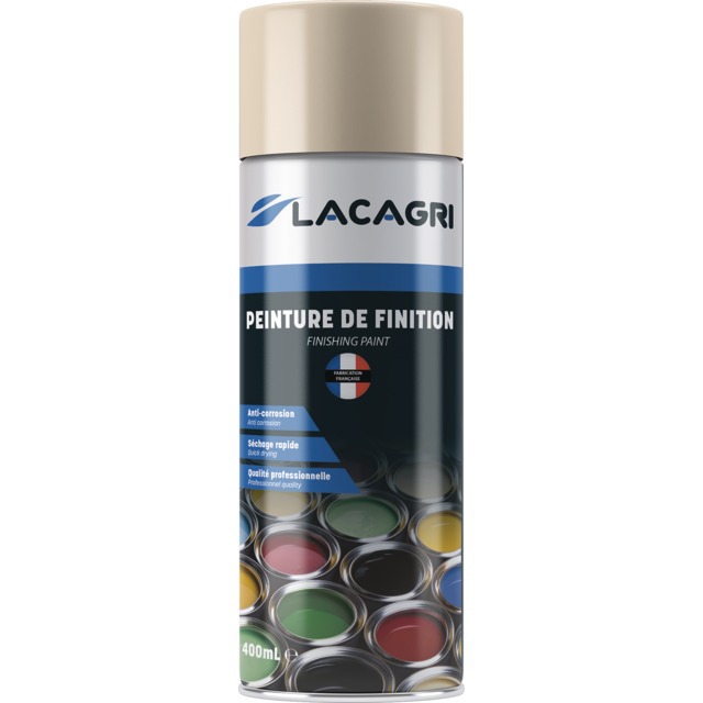 Peinture de Finition Ivoire Aerosol 400ML Lacagri référence fournisseur 240989